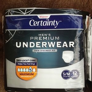 NIP Mens Premium Discreet Underwear size S/M